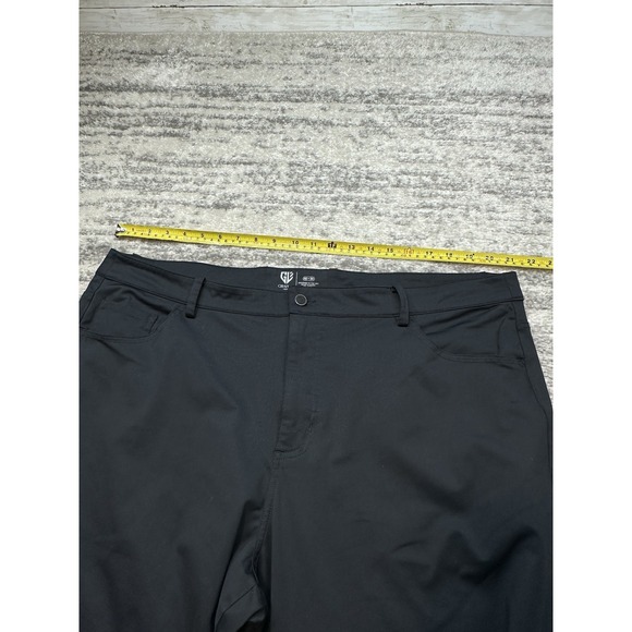 Graham Luxe Emerson Pants Mens 42x30 Black Chino Stretch Performance CorpCore - Picture 11 of 11